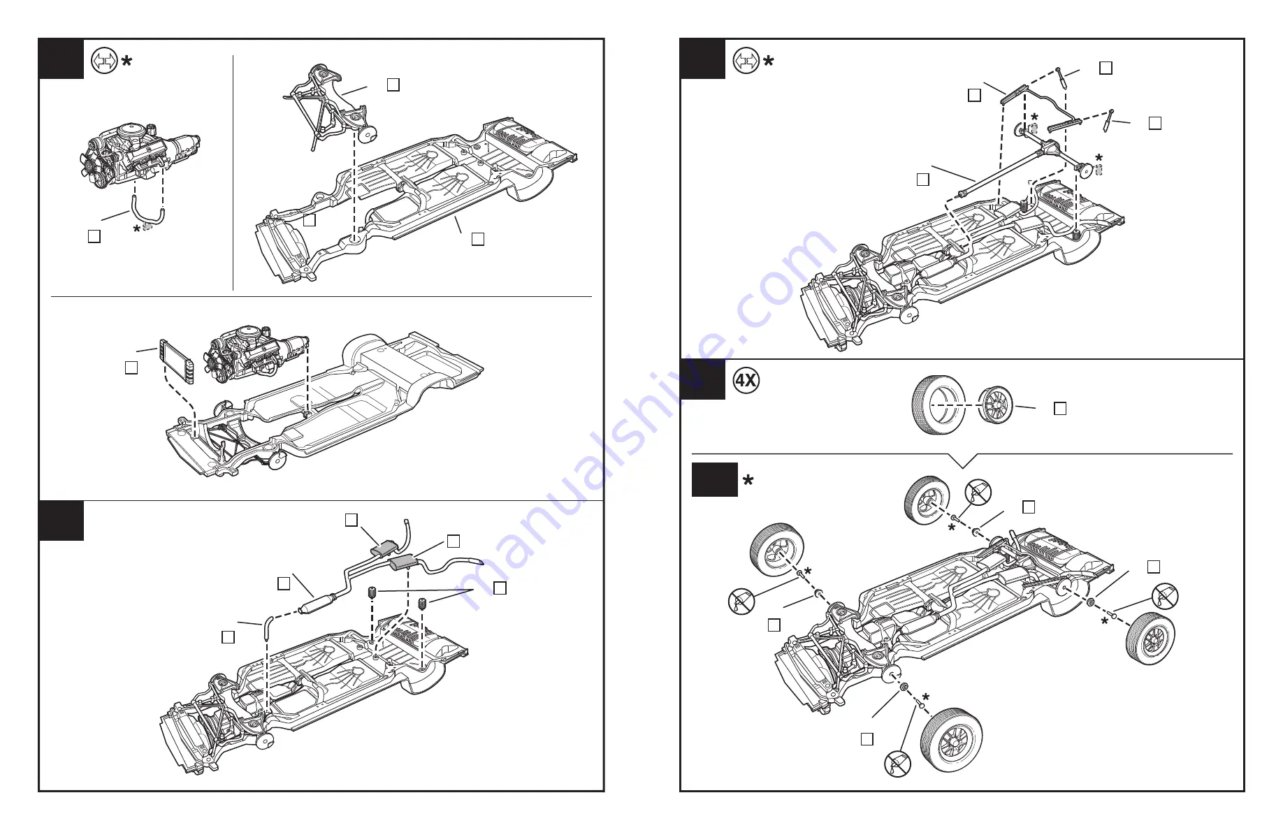 REVELL 83 HURST OLDSMOBILE Series Скачать руководство пользователя страница 7