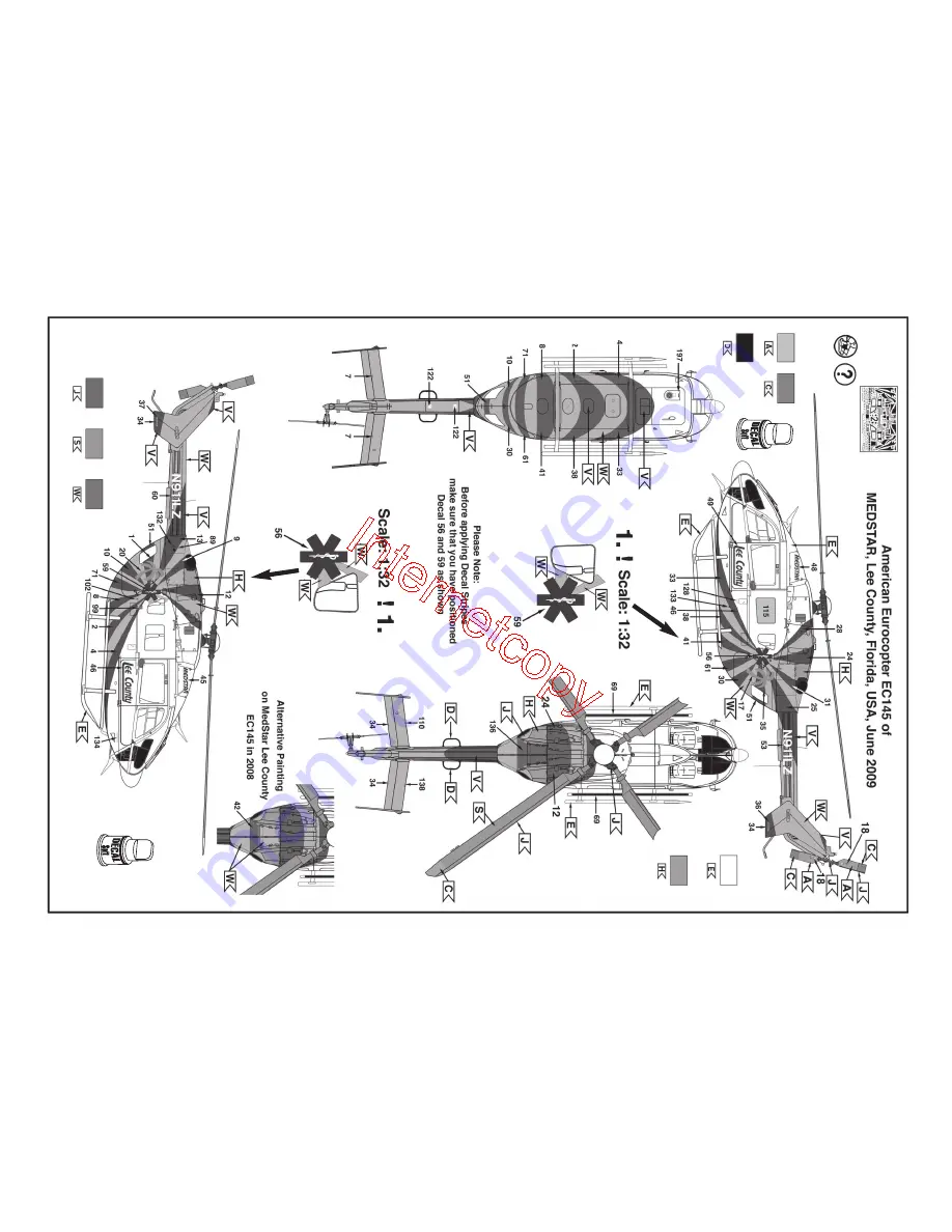 REVELL Eurocopter EC145 MEDSTAR/Police Скачать руководство пользователя страница 17