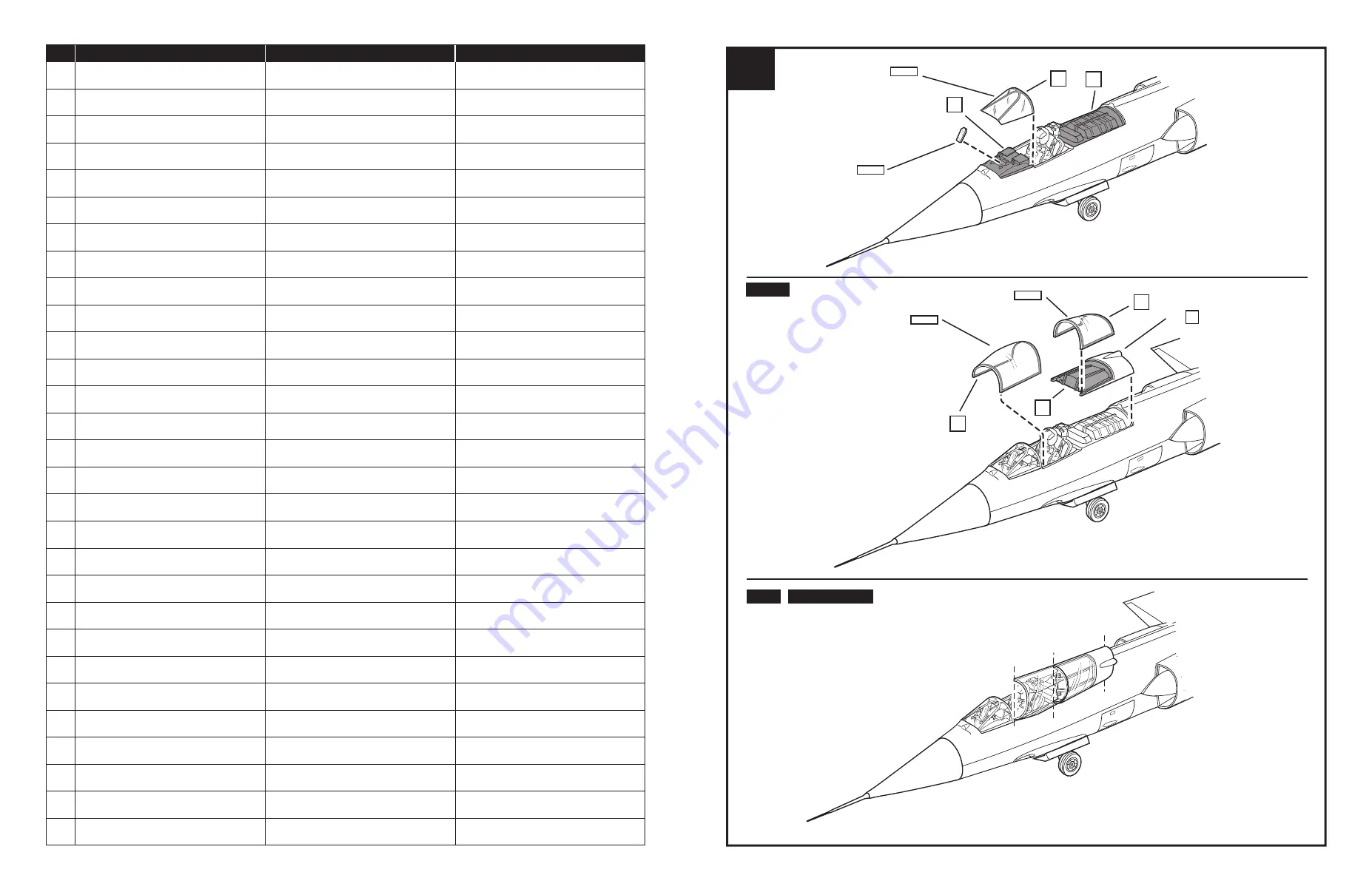 REVELL F-104 G Starfighter Скачать руководство пользователя страница 4