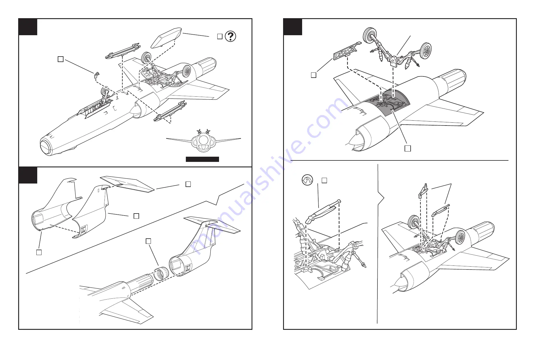 REVELL F-104 G Starfighter Manual Download Page 10