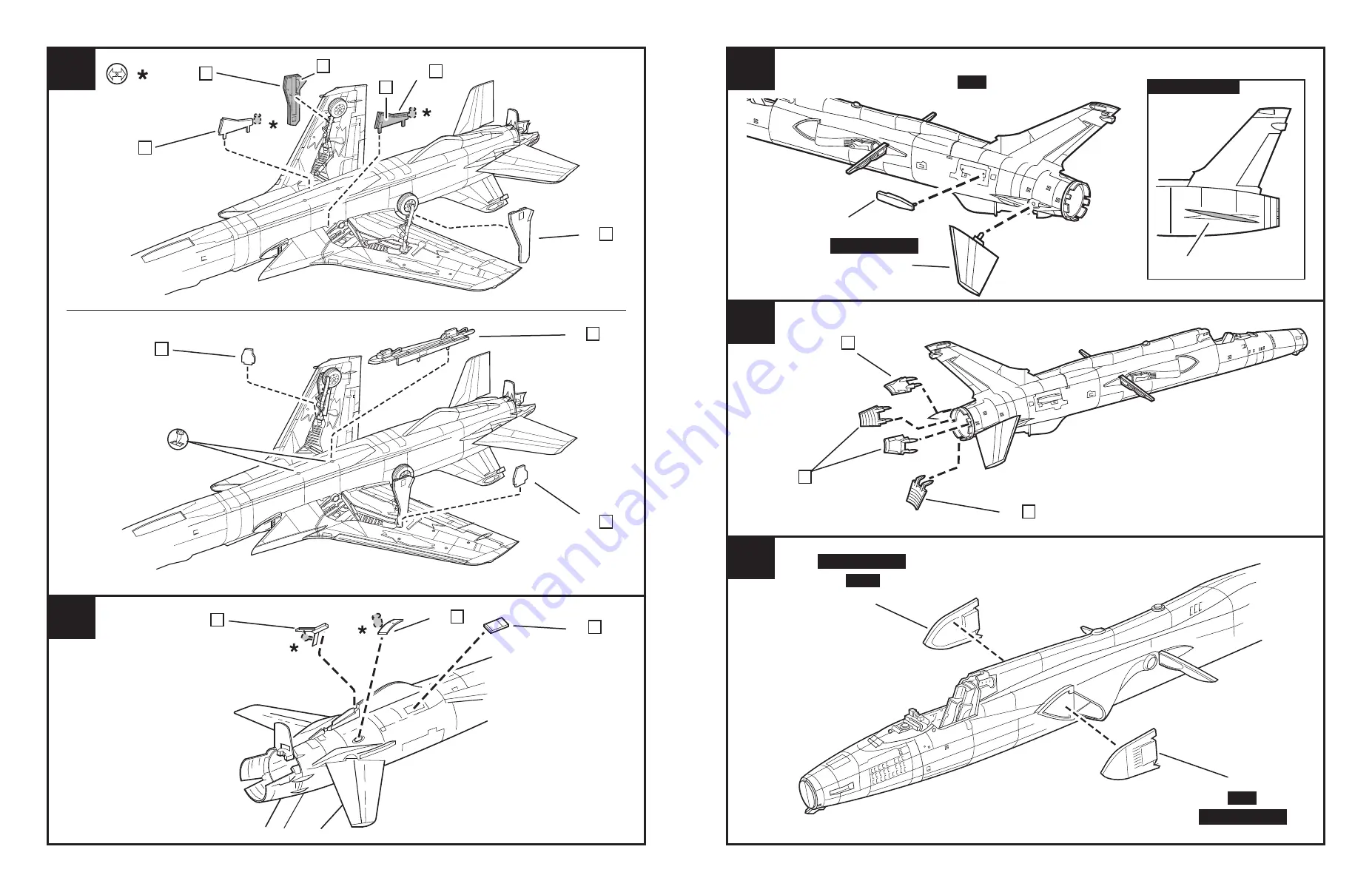 REVELL F-105D THUNDERSTICK II Скачать руководство пользователя страница 10