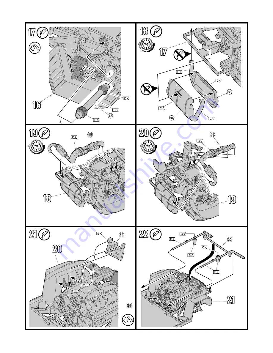 REVELL Ferrari 512 TR Скачать руководство пользователя страница 9