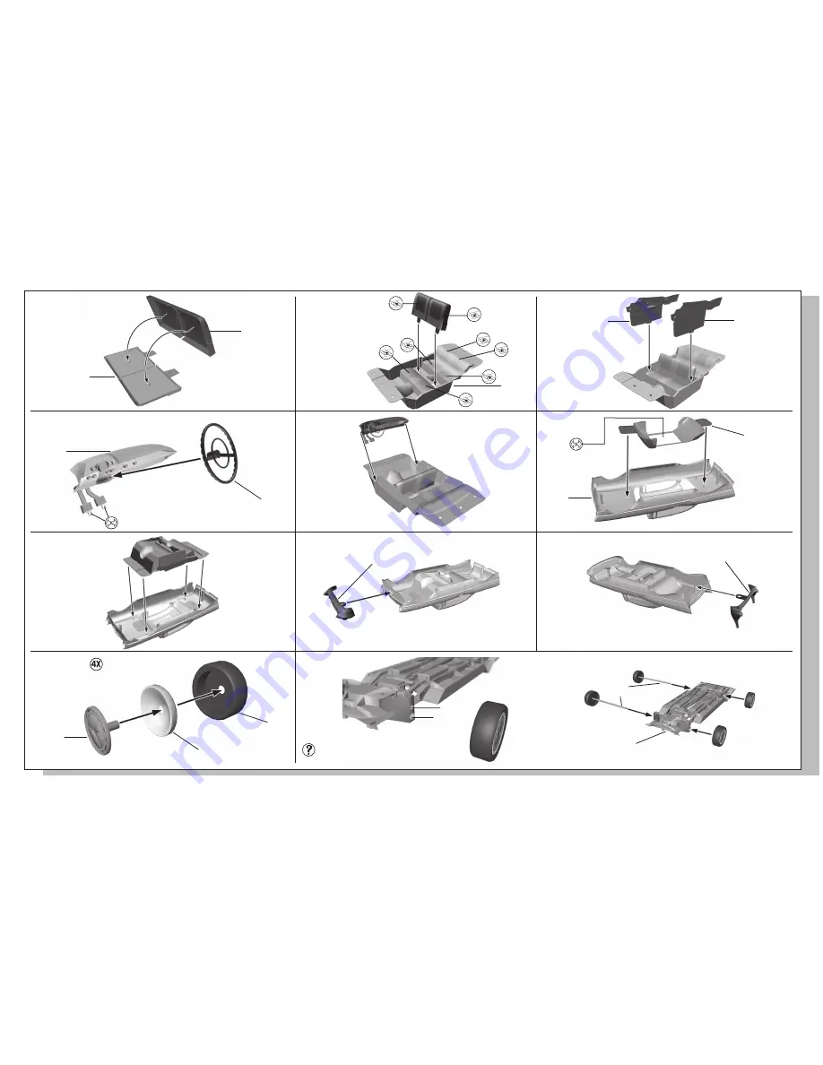 REVELL KIT 1912 Assembly Manual Download Page 2