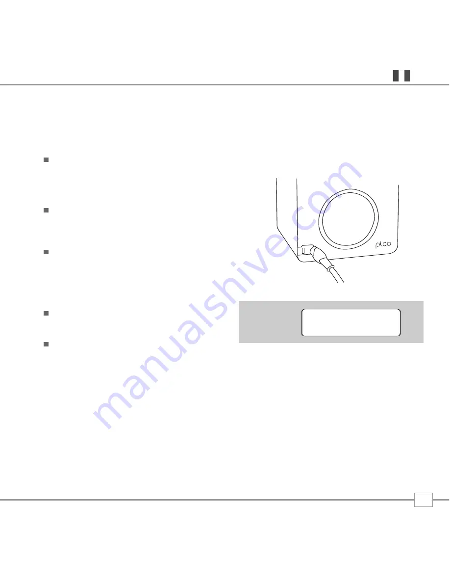 Revo Pico Operating Instructions Manual Download Page 27