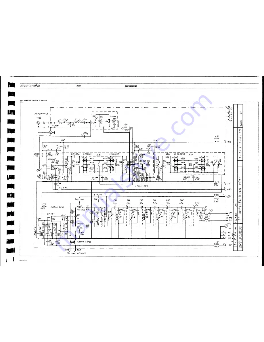 Revox B261 Скачать руководство пользователя страница 32