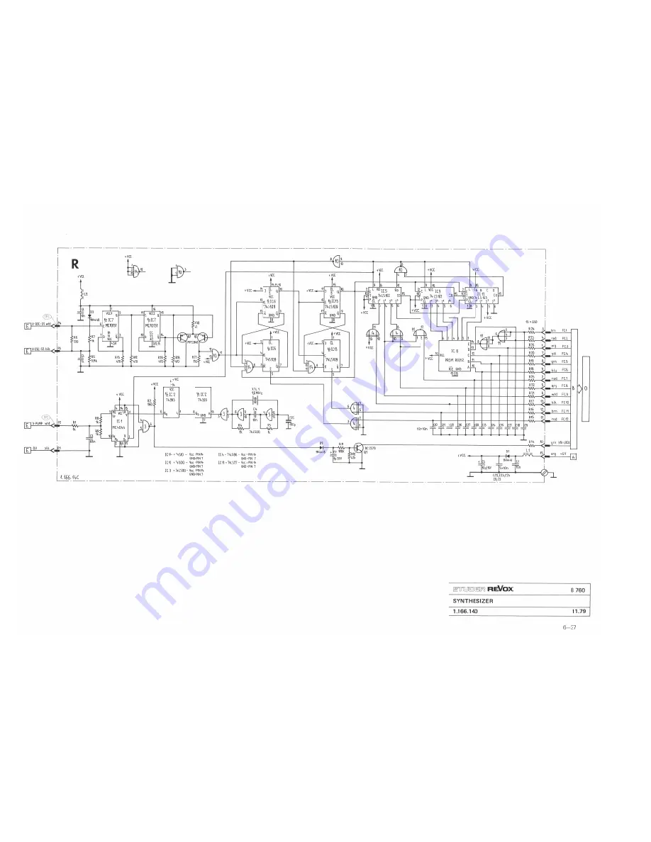 Revox B760 Service Manual Download Page 108