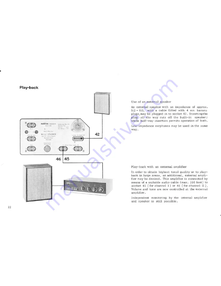 Revox G 36 Instruction Manual Download Page 23