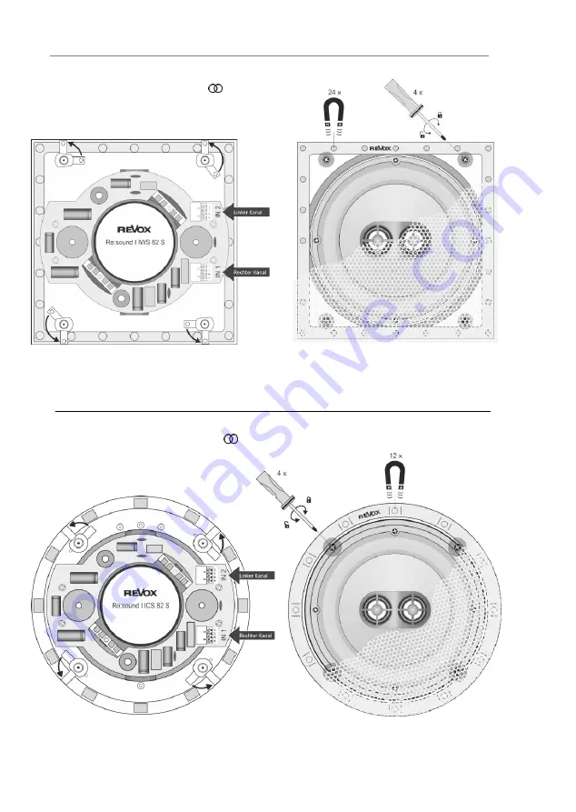 Revox Re:sound ICS 82 Скачать руководство пользователя страница 12