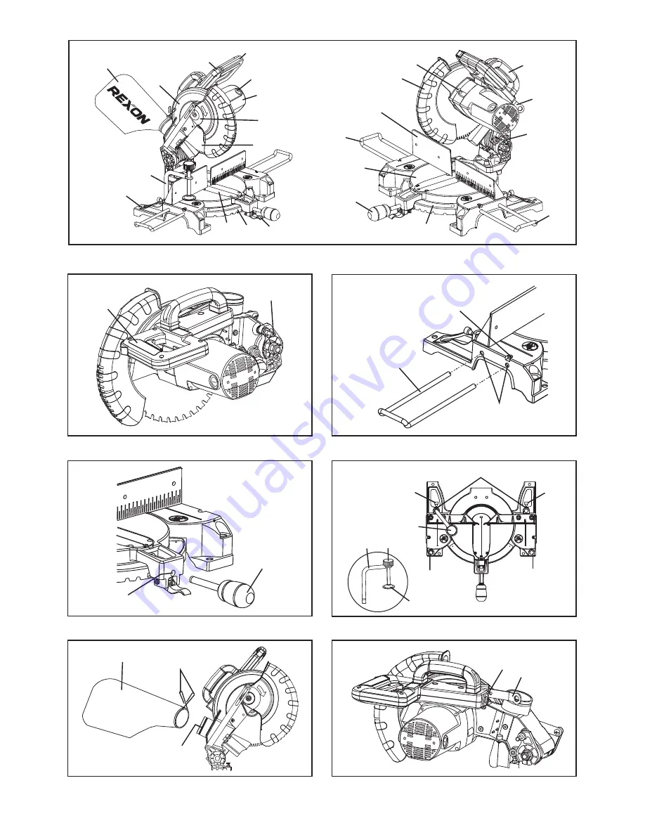 REXON M2503R Instruction Manual Download Page 12