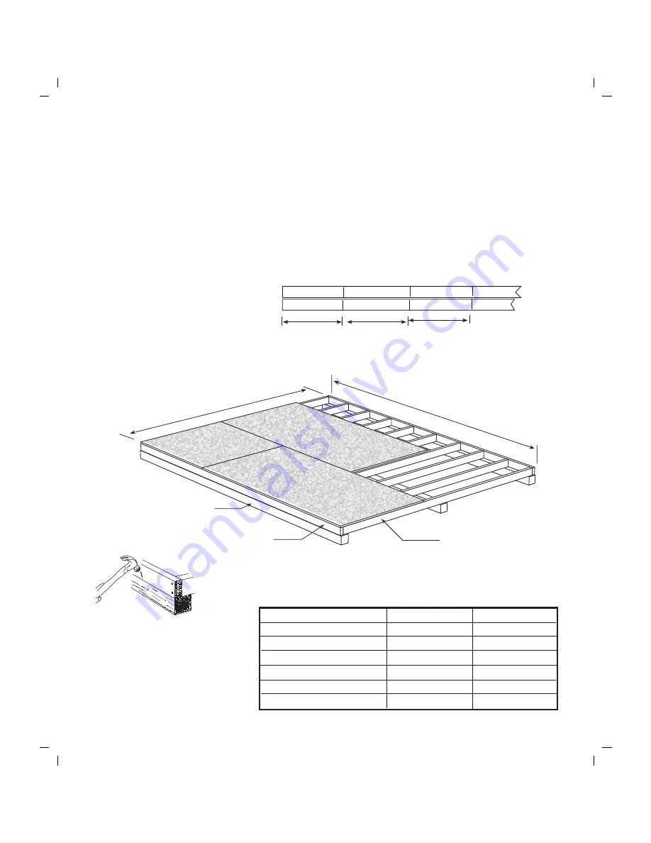 Reynolds Building Systems Best Barns Deluxe Woodville Assembly Book Download Page 3