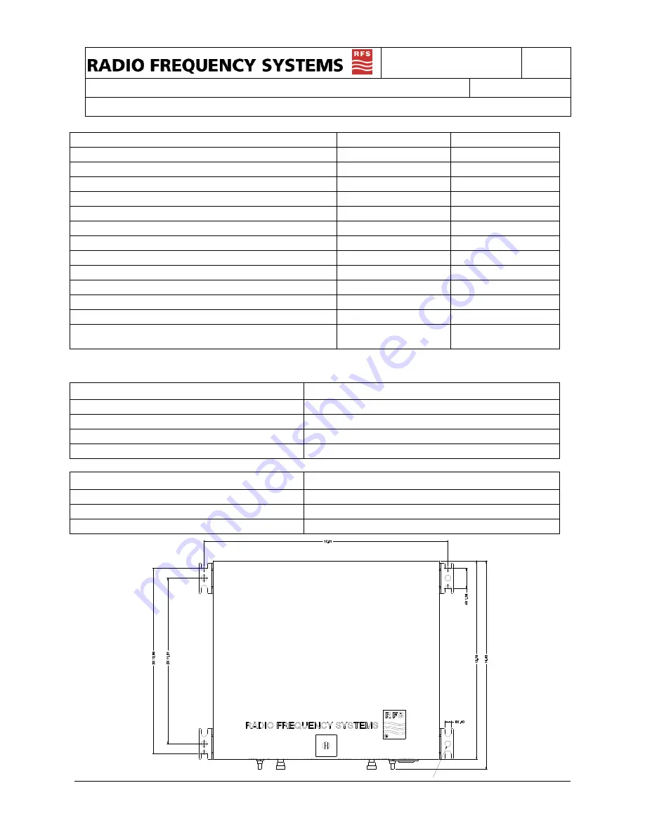 RFS 48960 Operation And Installation Manual Download Page 8