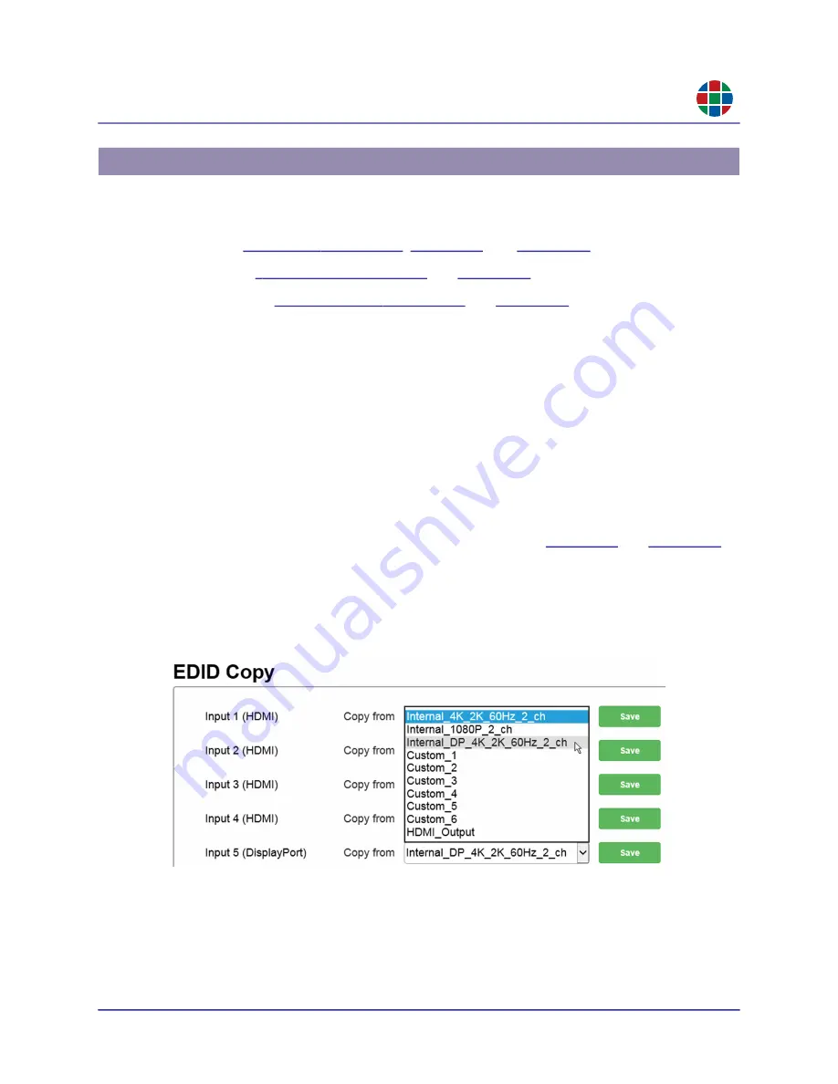 RGB Spectrum QuadView UHDx User Manual Download Page 41