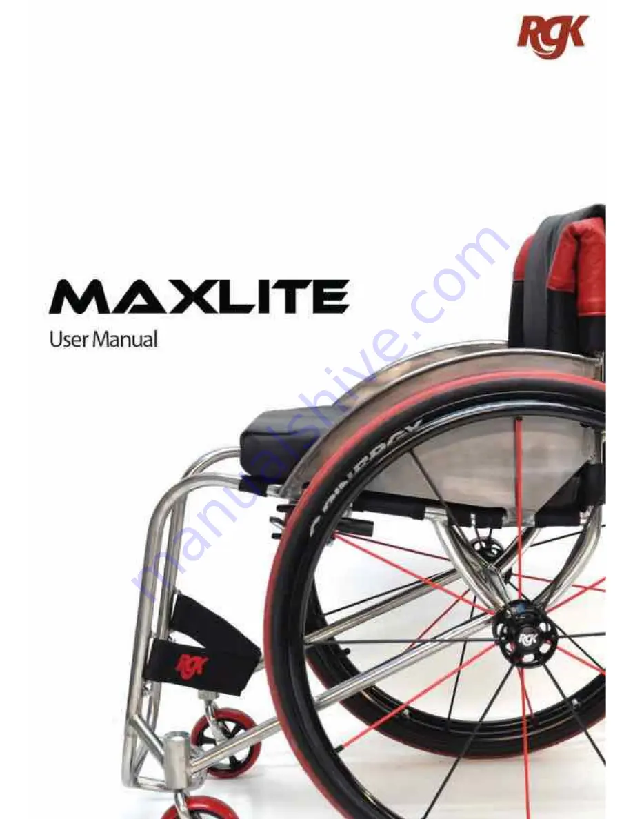 RGK MAXLITE User Manual Download Page 1