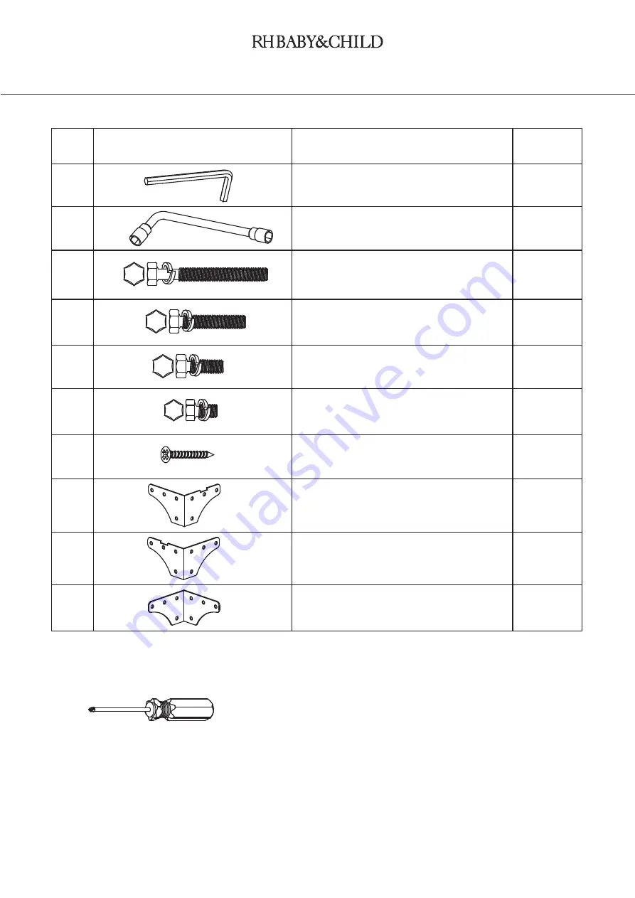 RH Baby&child 178 - 1/2 Assembly Instructions Manual Download Page 4