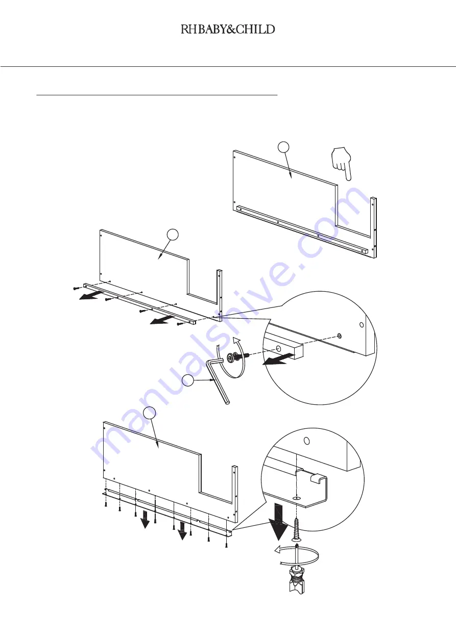 RH Baby&child 178 - 1/2 Assembly Instructions Manual Download Page 6