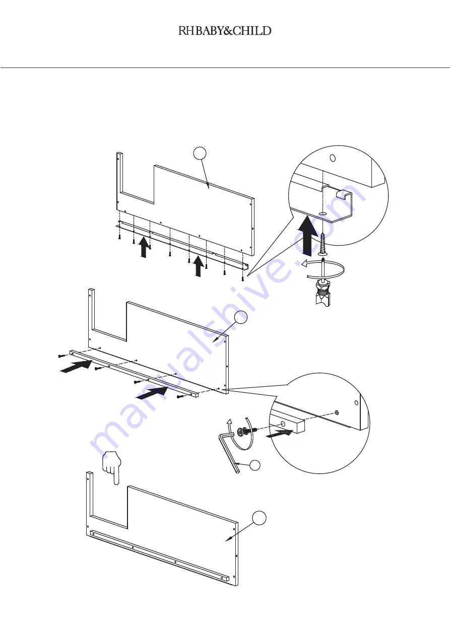 RH Baby&child 178 - 1/2 Assembly Instructions Manual Download Page 7