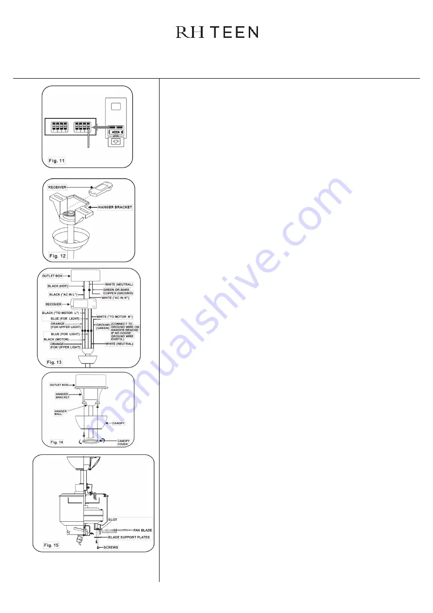 RH Teen Zephyr 52 Quick Start Manual Download Page 3