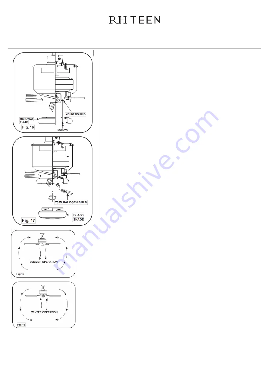 RH Teen Zephyr 52 Quick Start Manual Download Page 4