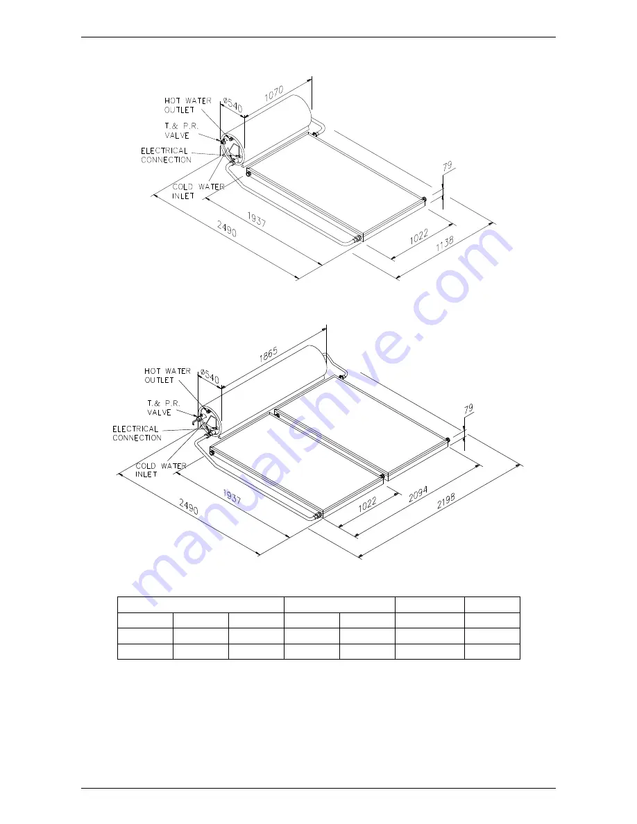 Rheem Solar Hiline Water Heater Скачать руководство пользователя страница 24