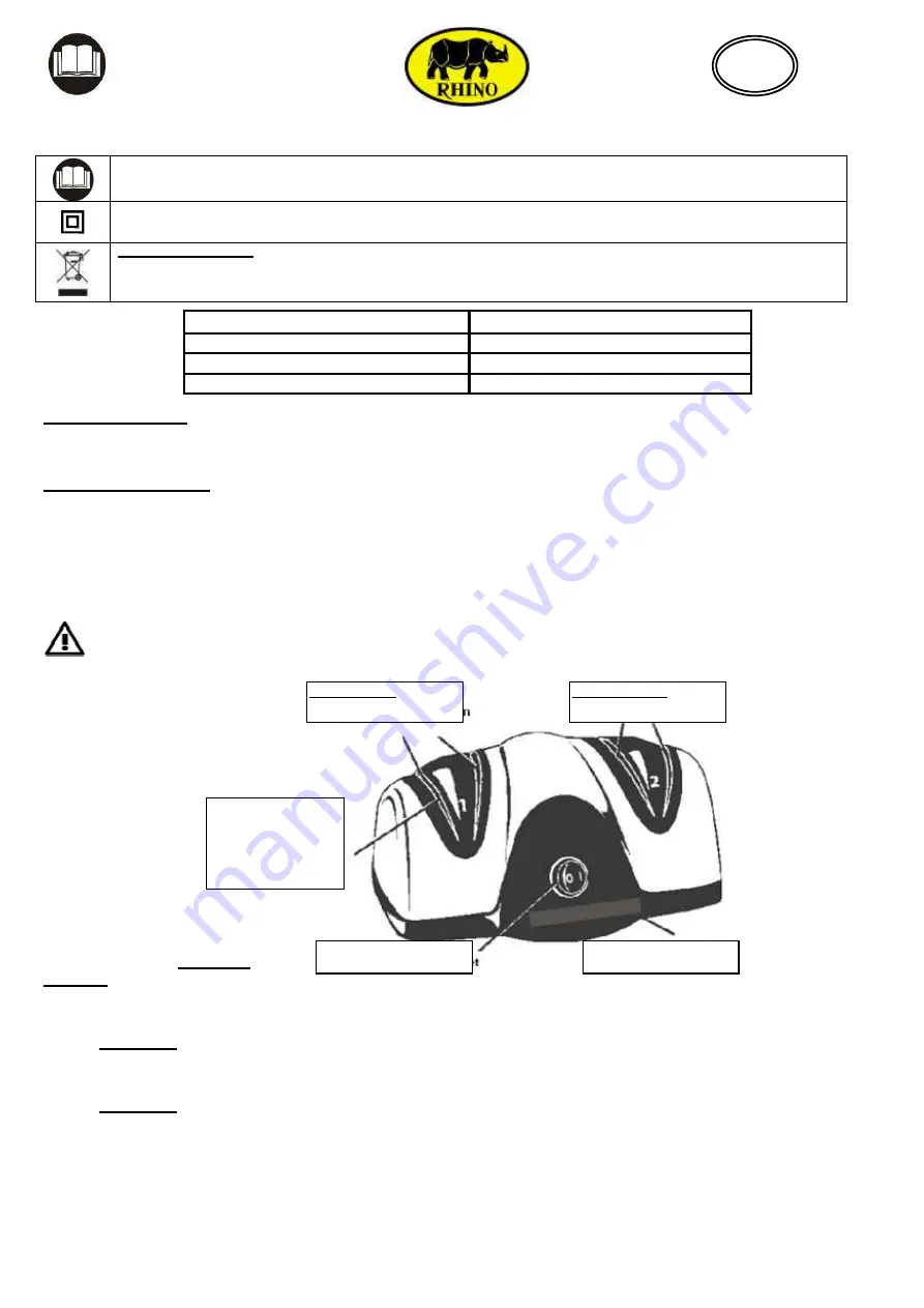 RHINO 311346 Manual Of User Download Page 9