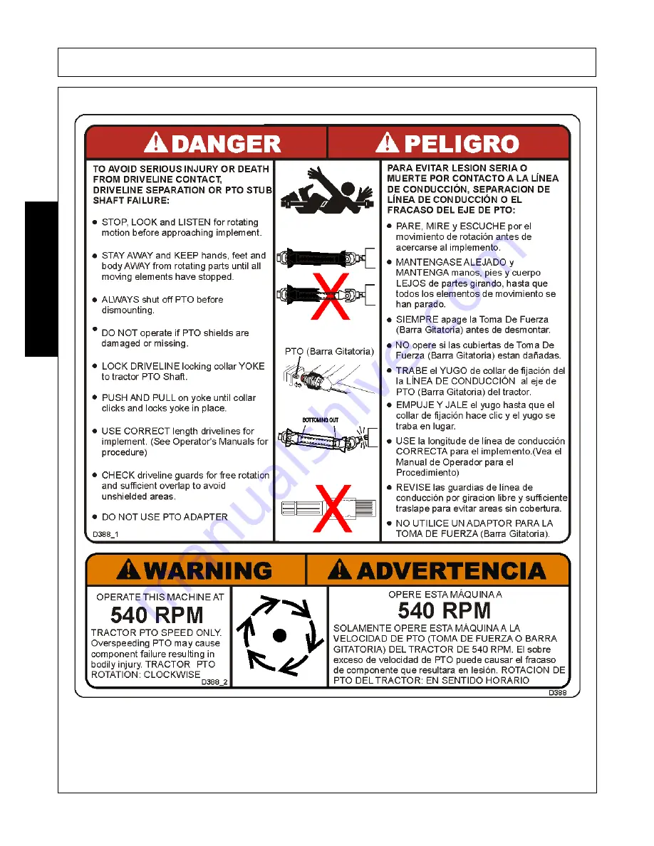 RHINO FR162 Operator'S Manual Download Page 32