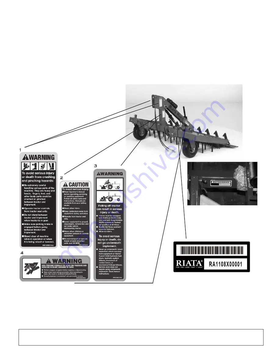 Riata Rake RA1108 Скачать руководство пользователя страница 5