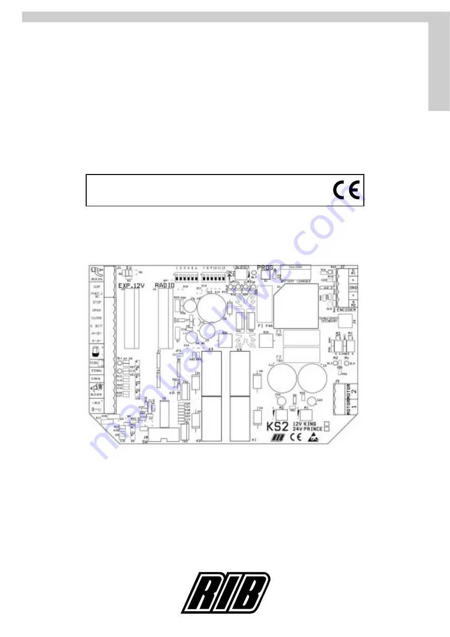 RIB KS2 12-24V Скачать руководство пользователя страница 1