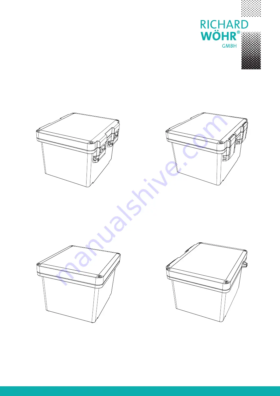 Richard WÖHR KS134 Assembly Manual Download Page 1