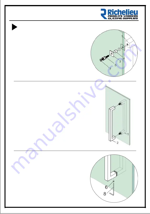 Richelieu 701DHD2S103 Series Installation Download Page 4