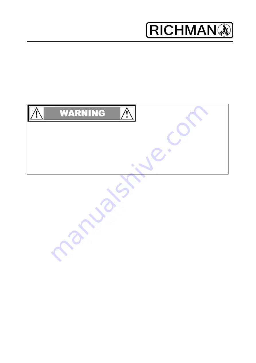 Richman RM310 Operating Instructions Manual Download Page 28