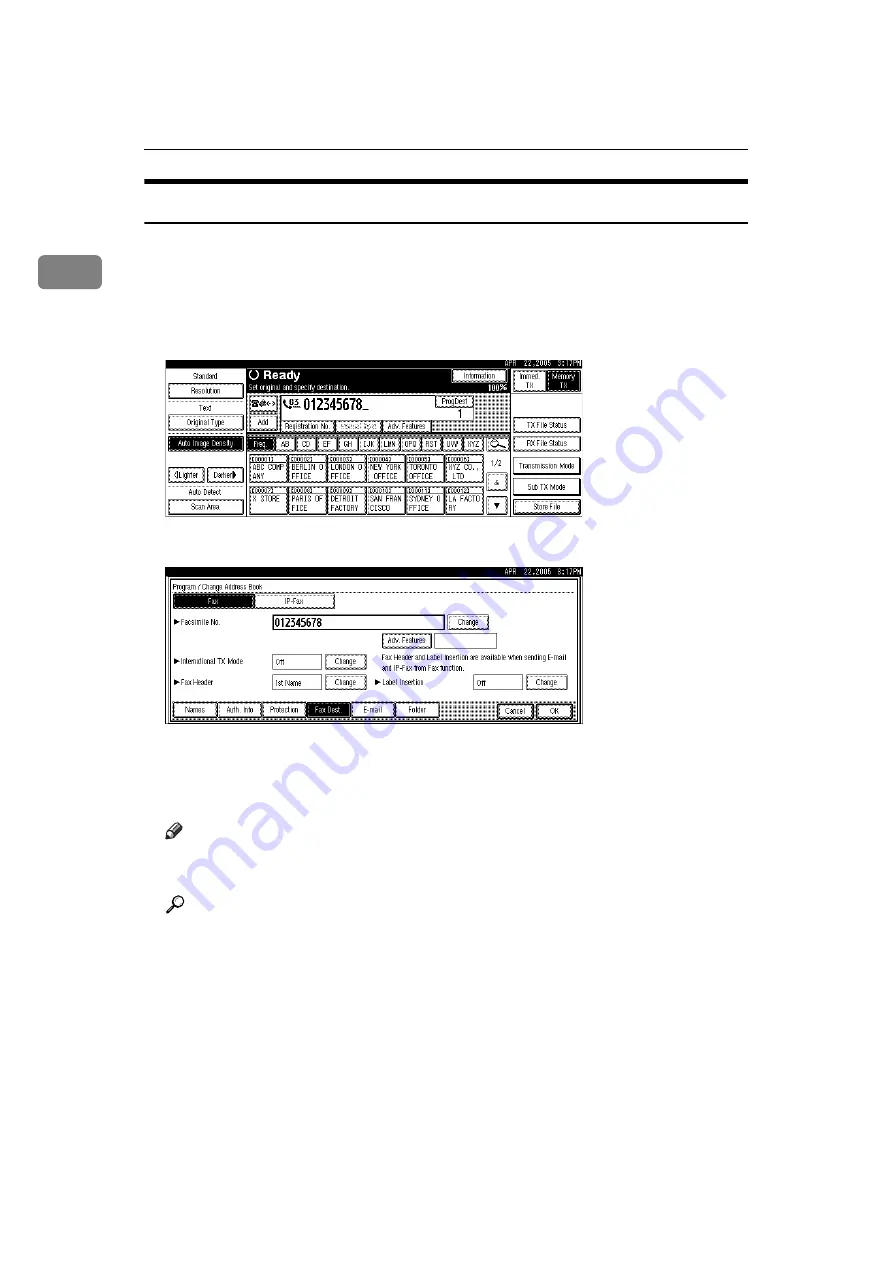 Ricoh 3500SP Facsimile Reference Manual Download Page 88