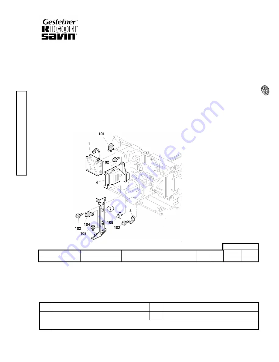 Ricoh A230 Service Manual Download Page 1112