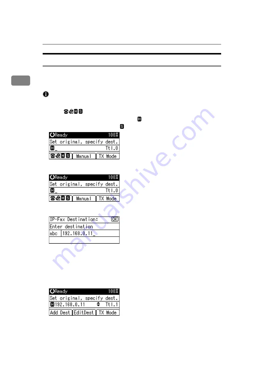 Ricoh Aficio 1027 Facsimile Reference Manual Download Page 56