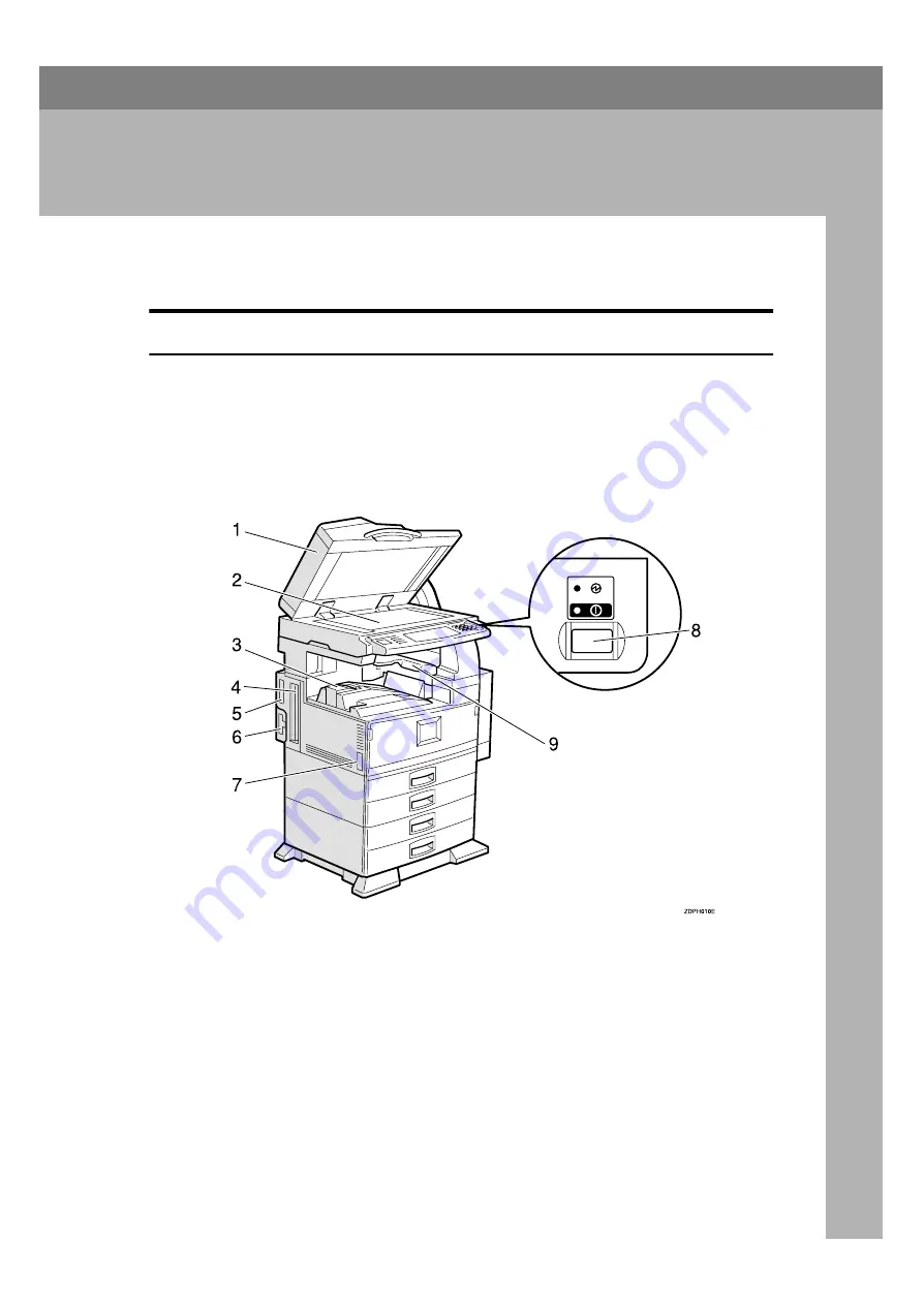 Ricoh Aficio 1045 Series Скачать руководство пользователя страница 11