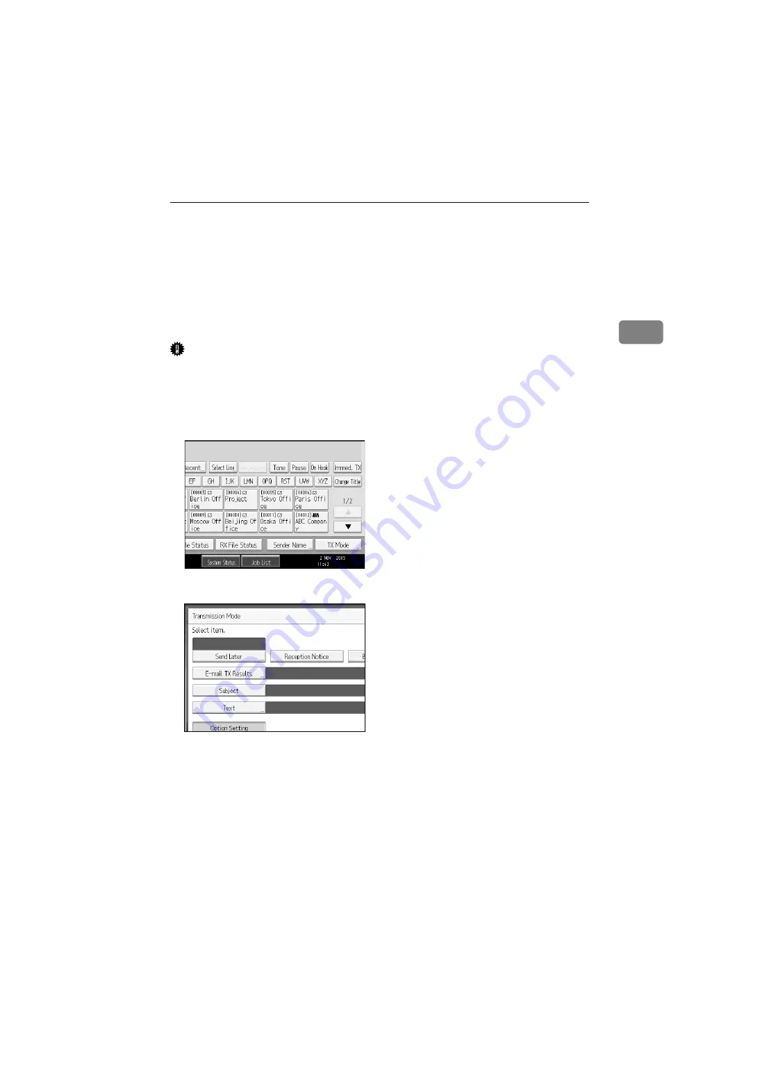 Ricoh Aficio C3000 Operating Instructions Manual Download Page 129