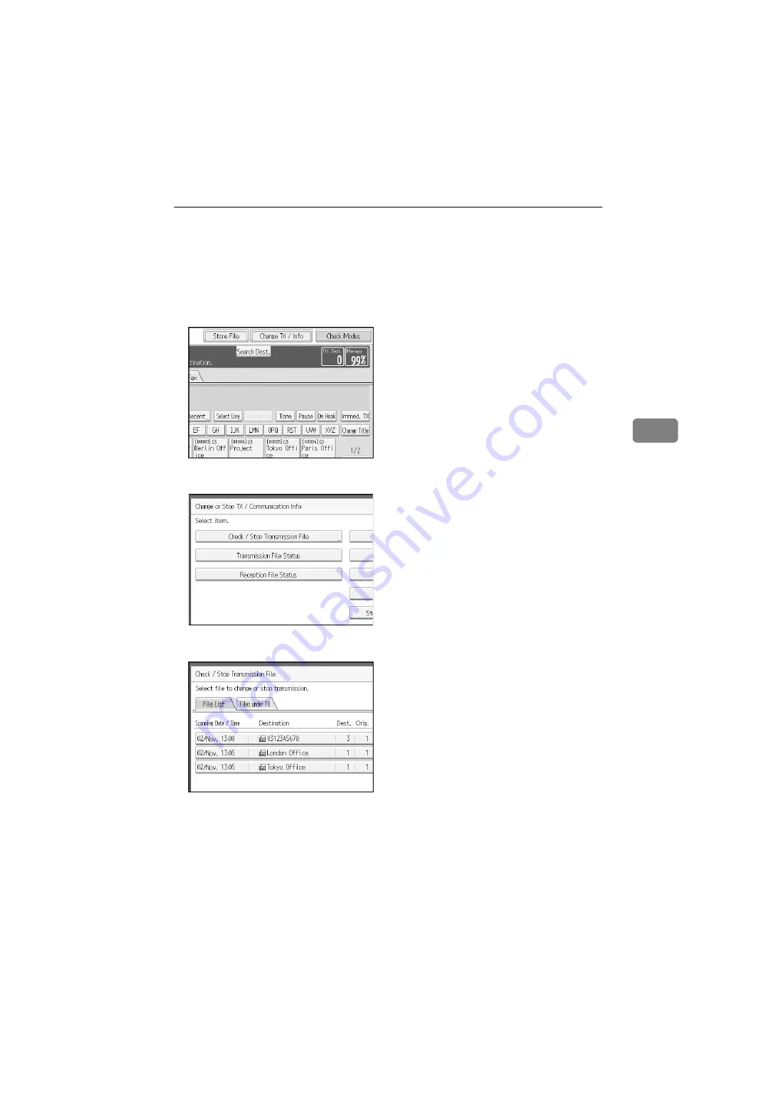 Ricoh Aficio C3000 Operating Instructions Manual Download Page 189