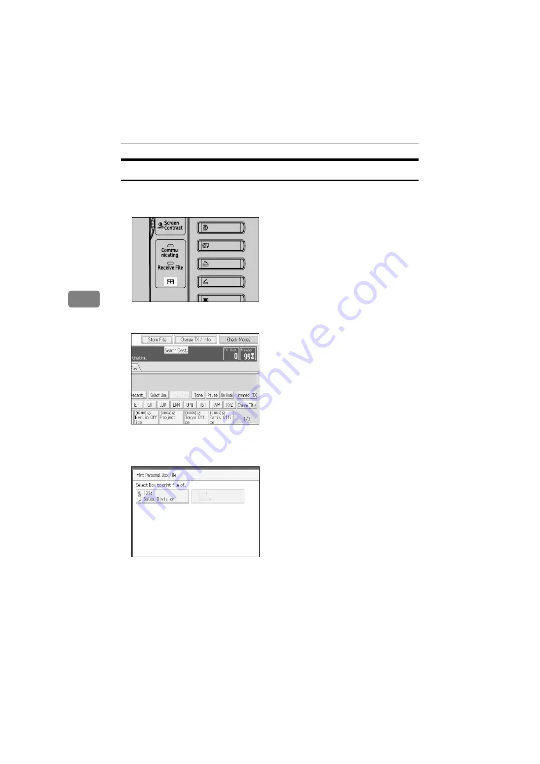 Ricoh Aficio C3000 Operating Instructions Manual Download Page 216