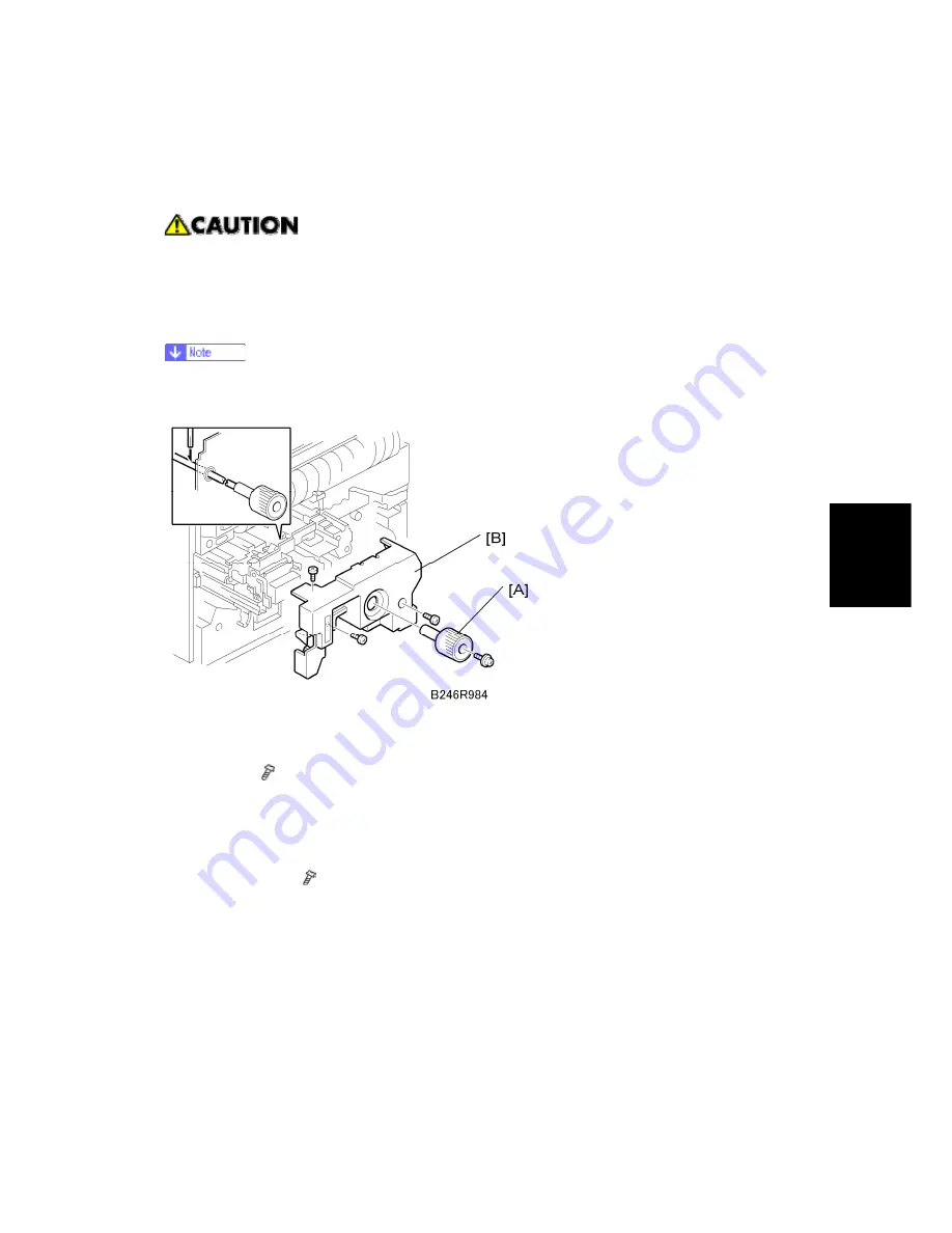 Ricoh AFICIO MP 6001 Service Manual Download Page 244