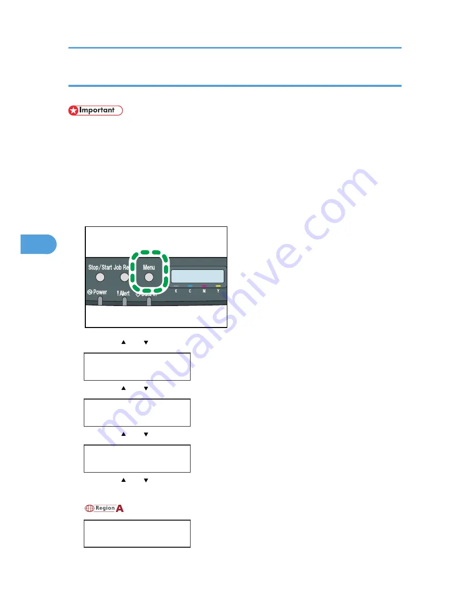 Ricoh Aficio SP C240DN Hardware Manual Download Page 88