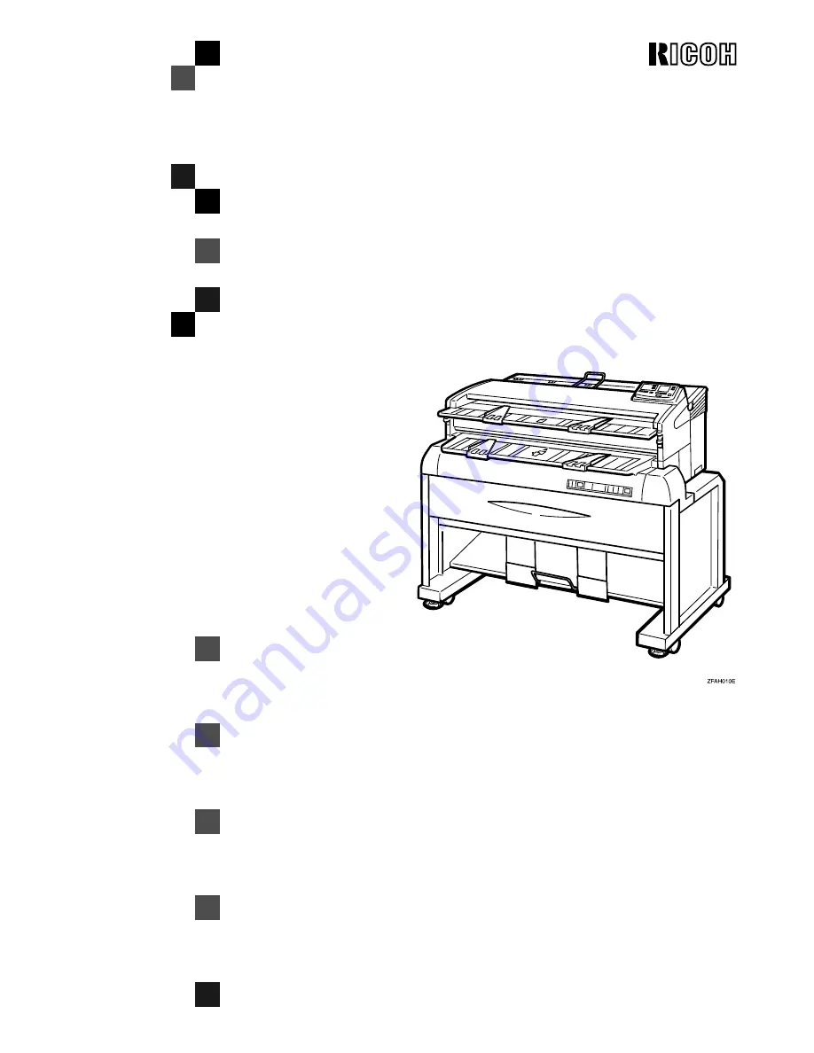 Ricoh FW780 Скачать руководство пользователя страница 1