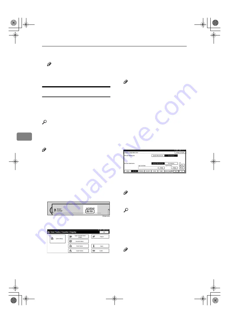 Ricoh IS 2235 Settings Manual Download Page 124