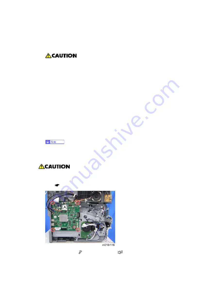 Ricoh M016 Service Manual Download Page 100