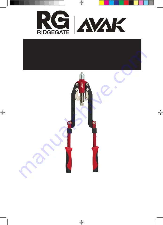 RidgeGate 101- MX201M Instruction Manual Download Page 1