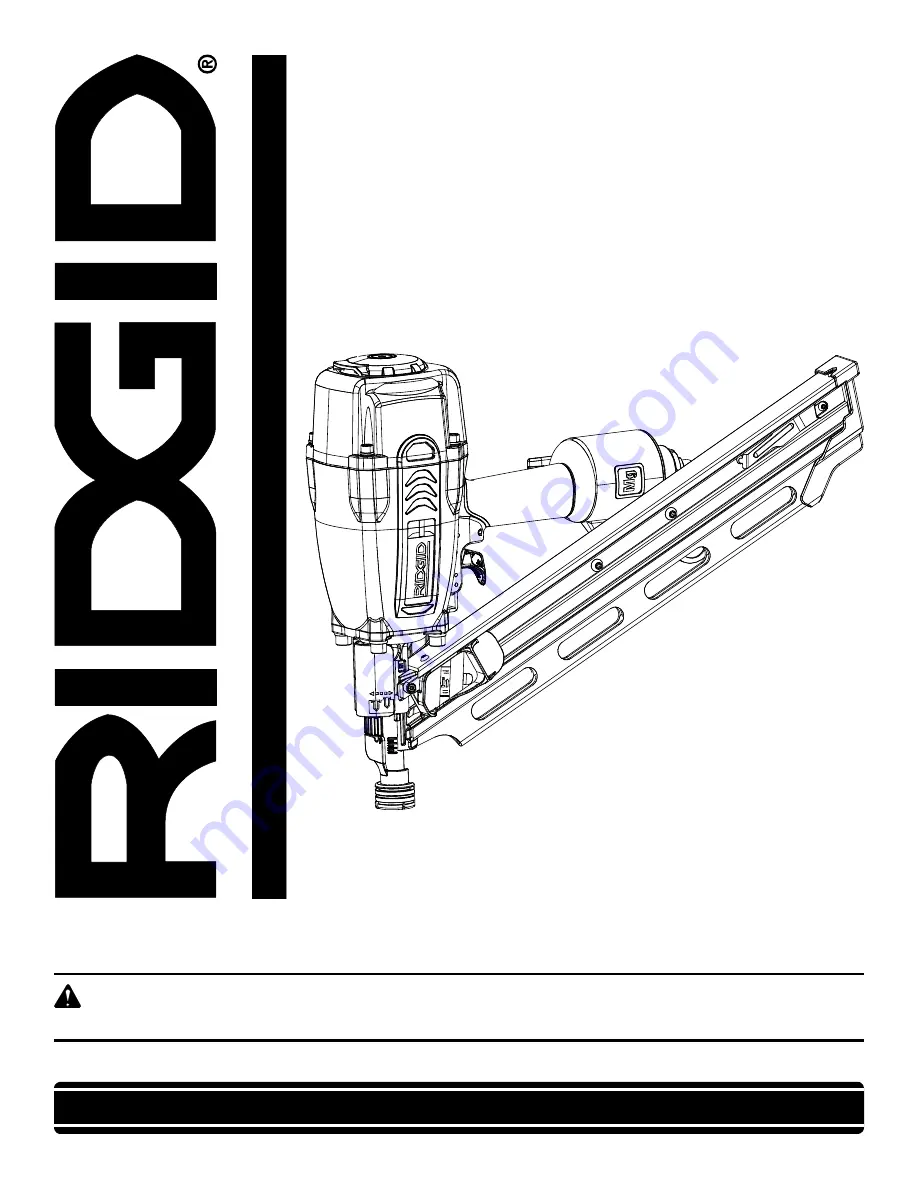 RIDGID R350CHA Скачать руководство пользователя страница 1