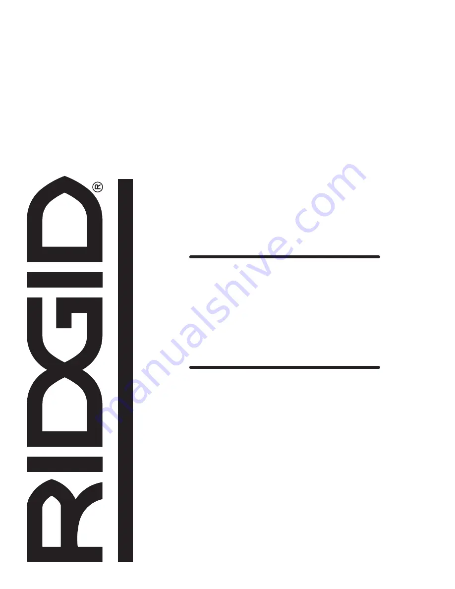 RIDGID R7135 Operator'S Manual Download Page 32