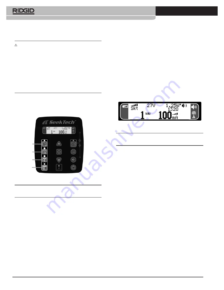 RIDGID SeekTech ST-510 Operating Instructions Manual Download Page 41