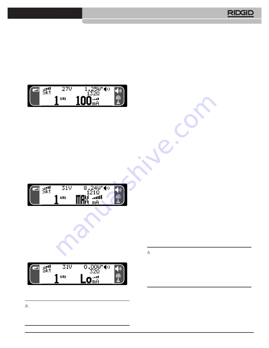 RIDGID SeekTech ST-510 Operating Instructions Manual Download Page 170