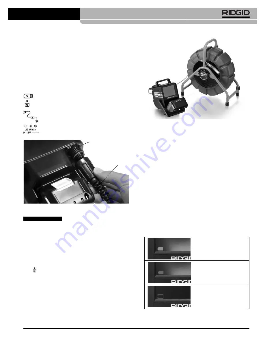 RIDGID SeeSnake MINIPak Manual Download Page 23