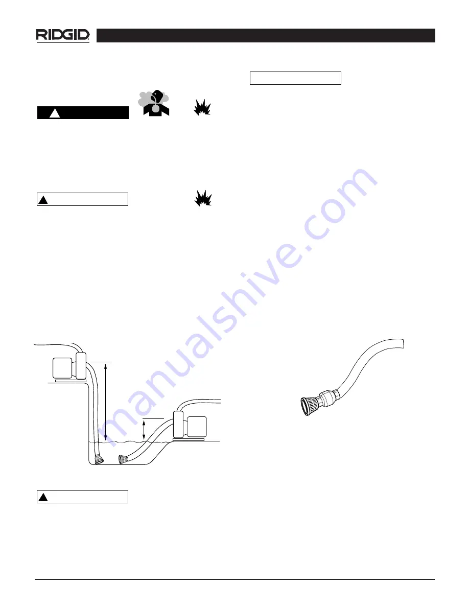 RIDGID TP-4000 Operator'S Manual Download Page 25