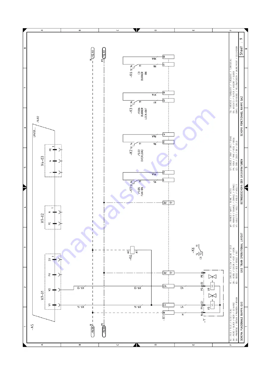 Riello Burners RS 300/E BLU Installation, Use And Maintenance Instructions Download Page 44